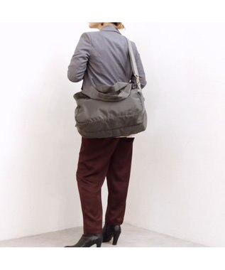 UNBILLION カシュカシュ cachecache / ナイロンタウン2wayボストンバッグ GY