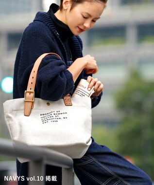 united bamboo 【NAVYS 10月号掲載】UB ベーシックバッグ(ミニ) オフ