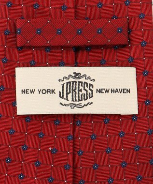 J.PRESS MEN 【VINTAGE JACQUARD COLLECTION】小紋柄 ネクタイ レッド系7