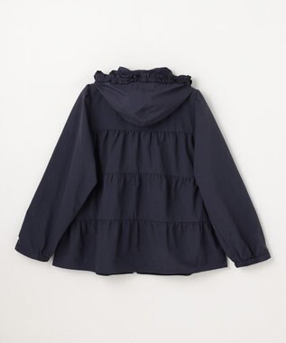 組曲 KIDS 【150-170㎝】 撥水ティアードマウンパ ネイビー