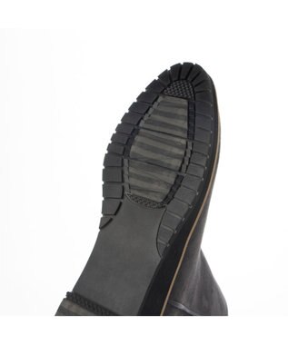 MODE ET JACOMO <carino>【レイン・スノー対応】ウエッジヒールショートブーツ グレースエード