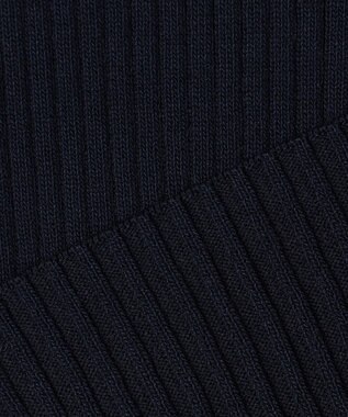 ANY SIS 【洗える】パール調ポイント ニット ネイビー