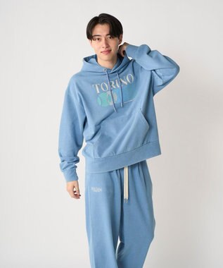 OP／FILA 【Kappa】ウェルネスクラブフーディー インディゴブルー