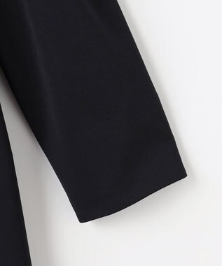 組曲 L 【KUMIKYOKU NAVY】フロントタックドレス ネイビー系