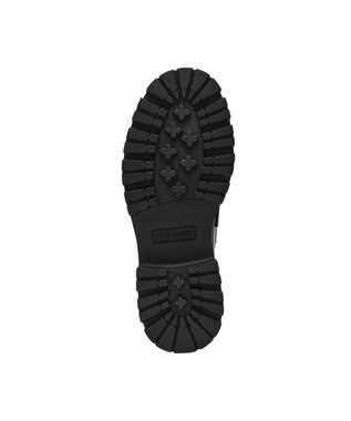STEVE MADDEN FILE-AWAY ロゴベルト厚底ローファー ブラック