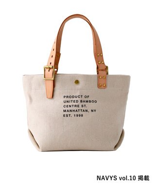united bamboo 【NAVYS 10月号掲載】UB ベーシックバッグ(ミニ) オフ