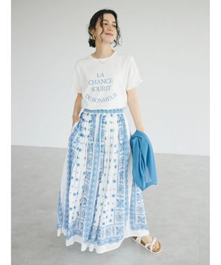 CRAFT STANDARD BOUTIQUE 【ＵＶカット】ＬＡ　ＣＨＡＮＣＥ　ＴＥＥ Off White