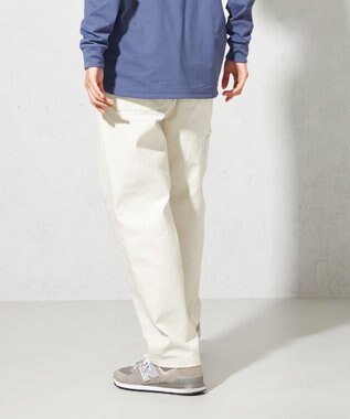 SHARE PARK LADIES 【UNISEX】コットンリップベイカーパンツ（S・Mサイズ） オフホワイト