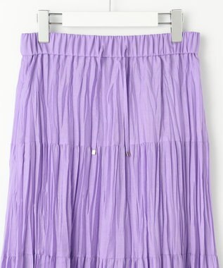 自由区 L 【17号サイズまで展開・昨年ご好評！最新デザイン】ハンドワッシャー スカート ラベンダー