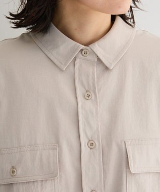 Green Parks ワークシャツジャケット Light Beige