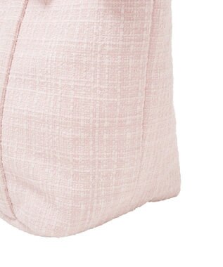Maison de FLEUR ツイードボリュームリボントートバッグ Pink