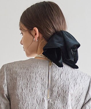 23区 【APPLAUDIR】ベロア シュシュ ブラック系