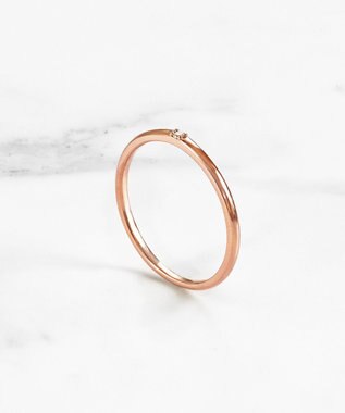 TOCCA 【WEB限定】STELLA RING K10 ダイヤモンド 指輪 ピンクゴールド系