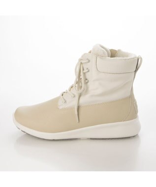 ing <ing>【レイン・スノー対応】レースアップスニーカーブーツ アイボリー