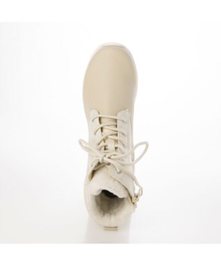 ing <ing>【レイン・スノー対応】レースアップスニーカーブーツ アイボリー