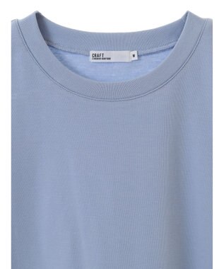 CRAFT STANDARD BOUTIQUE スムースフレンチスリーブプルオーバー Sax