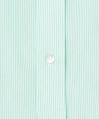 J.PRESS YORK STREET 【WOMEN】コットンタイプライター ショートシャツ グリーン系1