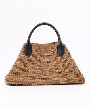 自由区 ワイドライフィア トートバッグ ブラウン