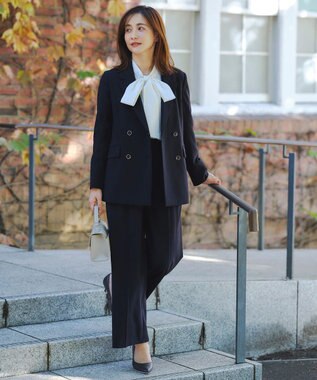 ANY SIS 【22.5~24.5cm】ローヒールレディライク パンプス ブラック