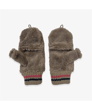 林八百吉商店 Champion　ボアフィンガーレスフードグローブ グレージュ