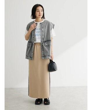 Green Parks ・Ｄｏｕｂｌｅ　Ｆｌａｇｓ　トラックスカート Beige