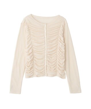 CRAFT STANDARD BOUTIQUE シャーリングカーディガン Ivory