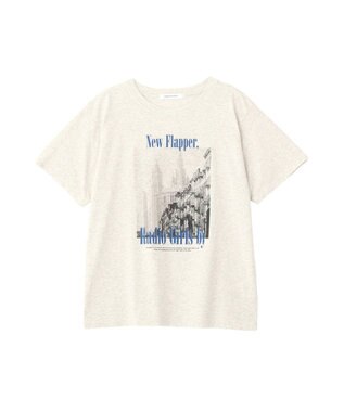 AMERICAN HOLIC フォトプリント半袖Ｔシャツ Oatmeal