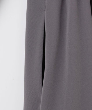 ANY SIS 【洗える】Nobleコンビ ドレス スレート