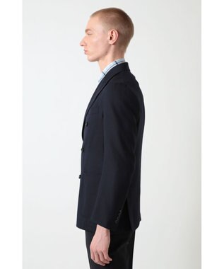 DAKS ウールダブルブレストブレザー ラベンダー