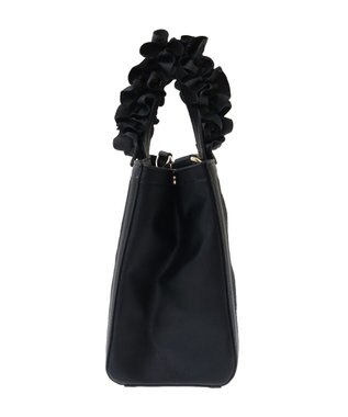 Maison de FLEUR メッシュレース2Wayトートバッグ Black