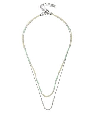 AMERICAN HOLIC ２ＳＥＴ　ビーズネックレス Blue