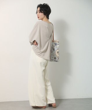 Green Parks 【優秀ブラウス】マルチ機能バックデザインブラウス Off White