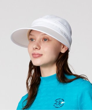 23区GOLF 毎シーズン完売の人気アイテム【WOMEN】【UVケア】２ＷＡＹ バイザー