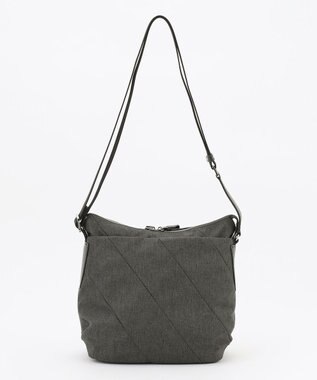 Y'SACCS ストリームラインショルダー ダークグレー