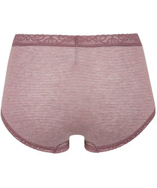 Wing ショーツ 綿混素材(身生地) やさしい肌あたり ここちよいフィット感 【デイリーフィット やわらかコットン】 はきこみ丈ふかめ EC3500 ウイング／ワコール エンジ