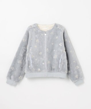 組曲 KIDS 【100㎝】スノーフラワー ブルゾン