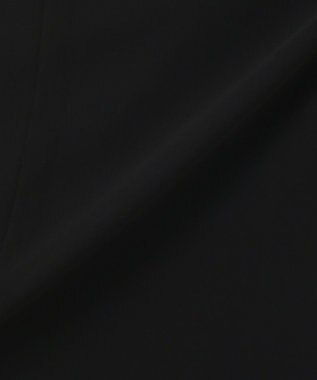 自由区 FORMAL 【洗える/着心地楽々】セオプラスエス ウォッシャブル ワンピース ブラック系