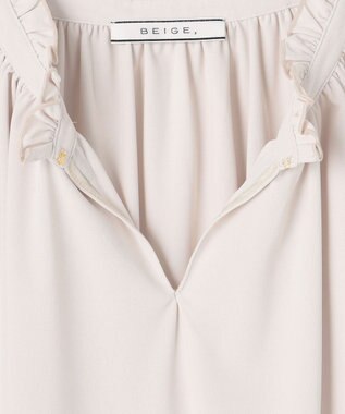 BEIGE， 【WEB＆一部店舗限定】BELFLOWER / カットソー Ecru