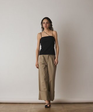 GRACE CONTINENTAL テレコベアトップ ブラック