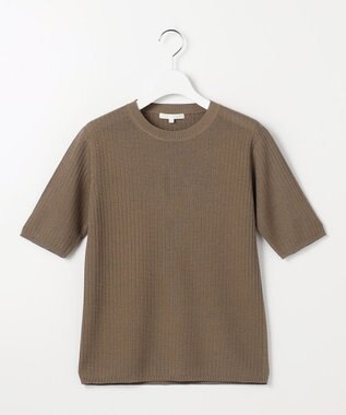 自由区 S 【アンサンブル対応】シアーシルクミックスニット プルオーバー