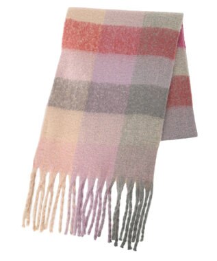 Green Parks ・ｆｕｒｒｙ　ｒａｔｅ　グラデーションチェックマフラー