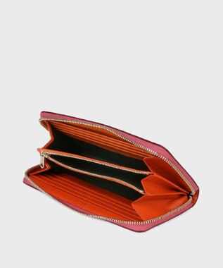 Paul Smith デイジーレザー 長財布 ピンク