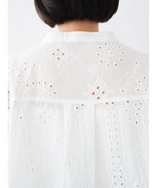 Green Parks ・ＳＵＧＡＲ　ＳＰＯＯＮ　刺繍レースシャツチュニック Off White