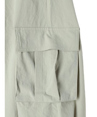 earth music&ecology バルーンカーゴスカート Light Green