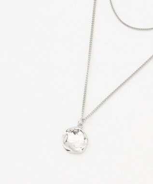 ANY ２連メタルモチーフネックレス シルバー