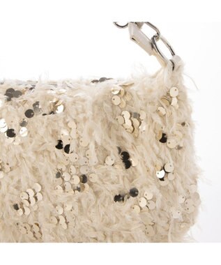 UNBILLION カシュカシュ cachecache / フェザースパンコール2wayセミショルダー ベージュ