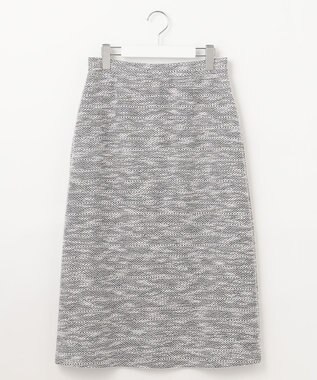 自由区 カラミツイード スカート ライトグレー系