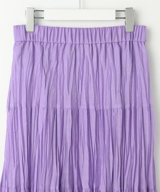 自由区 L 【17号サイズまで展開・昨年ご好評！最新デザイン】ハンドワッシャー スカート ラベンダー