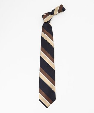 J.PRESS MEN 【JAPANESE SILK FRESCO TIE COLLECTION】マルチストライプ ネクタイ ネイビー系2