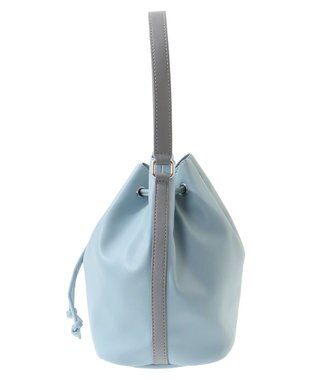 earth music&ecology バイカラーハンドルドロストバッグ Blue